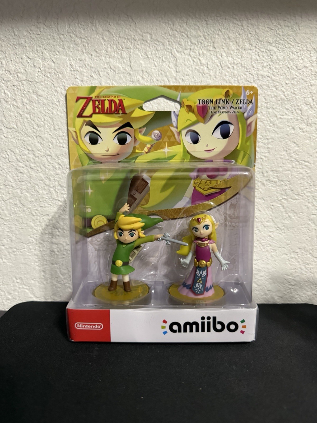 Nintendo Amiibo The Legend of Zelda Wind Waker 2-Pack Toon Link/Zelda