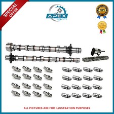EXHAUST & INLET CAMSHAFT CHAIN KIT FOR PEUGEOT 2.0 2.2 DIESEL HDI DW10FUD DW10FC