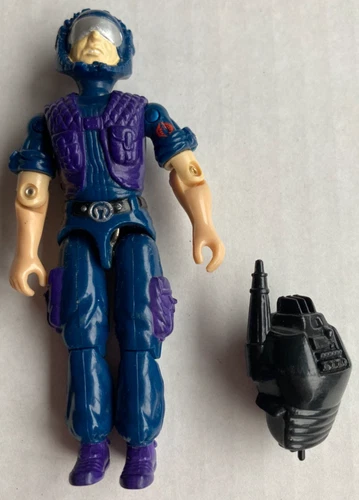 1985 vintage GIJOE Tele-Viper ACTION FIGURE used RARE Hasbro cobra