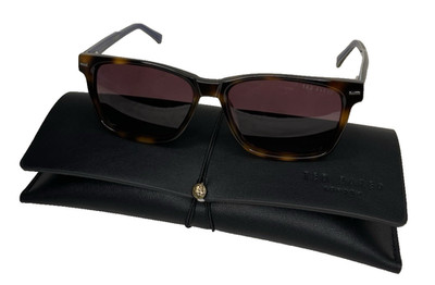 Ted Baker TMS126 Polarized Sunglasses 55-16-145 Tortoise Brown Rectangle B:41