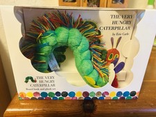 The Very Hungry Caterpillar Board Book And Plush Set Sealed