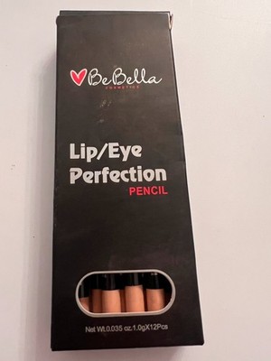 Be Bella Lot/Pack of 10 Professional Palette Lip/Eye Perfection Pencils New
