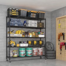 Heavy Duty Storage Racking 5 Tier Shelving Adjustable Shelves Garage Workshop