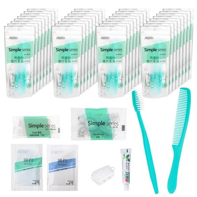 Hygiene Kit Bulk, Individually Packed, Travel Hygiene Kit With Toothbrush, To...