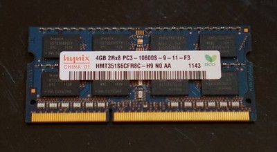 SK Hynix 2Rx8 PC3-10600S-9-11-F3 DDR3-1333 RAM