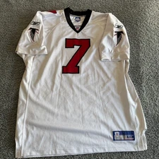 100% Authentic 2002 Michael Vick NFL Atlanta Falcons Reebok Jersey White Sewn 54
