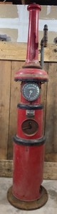 Tokheim Antique Gas Pump Model 325, Curb Pump 1923 to 1928 Rare