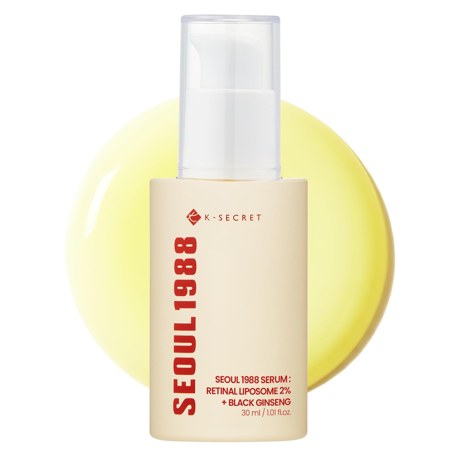K-Secret Black Seoul 1988 Retinal Liposome Serum, Ginseng, 30 Ml - Image 6