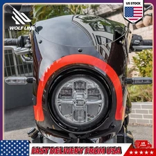 WOLFLINE Motorcycle Headlight Fairing Windshield For Kawasaki Z900RS 2018-2025