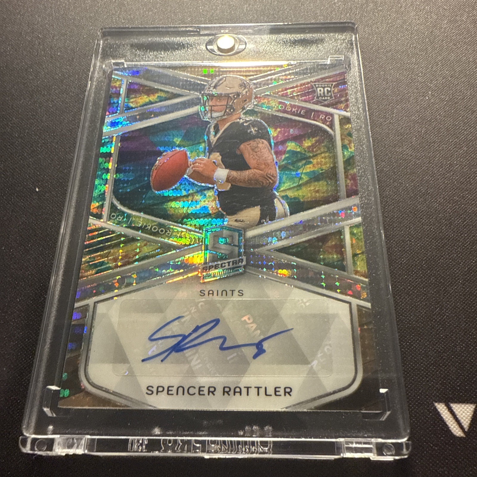 Spencer Rattler Panini Spectra Rookie Autographs #RASRR Celestial
