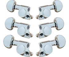Grover 205C Mini 3 per Side Machine Heads, Chrome