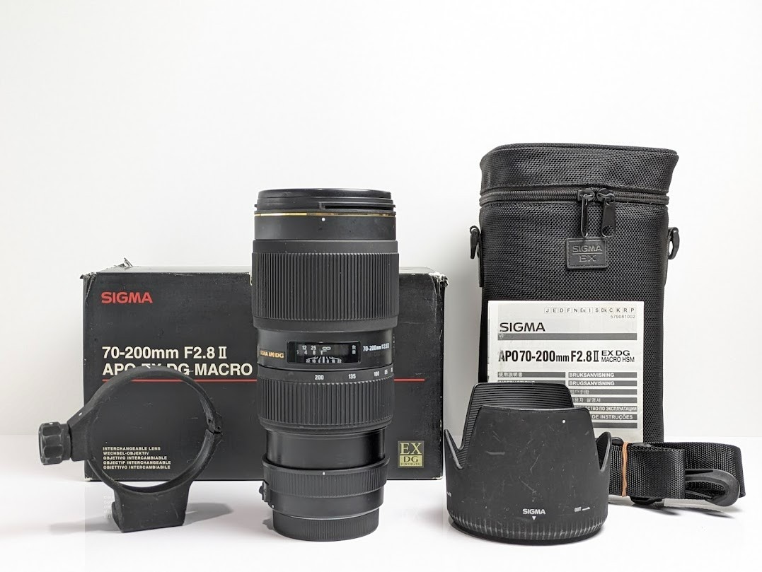 Sigma 70-200mm f/2.8 II APO EX DG MACRO HSM Canon EF [ Very Good w