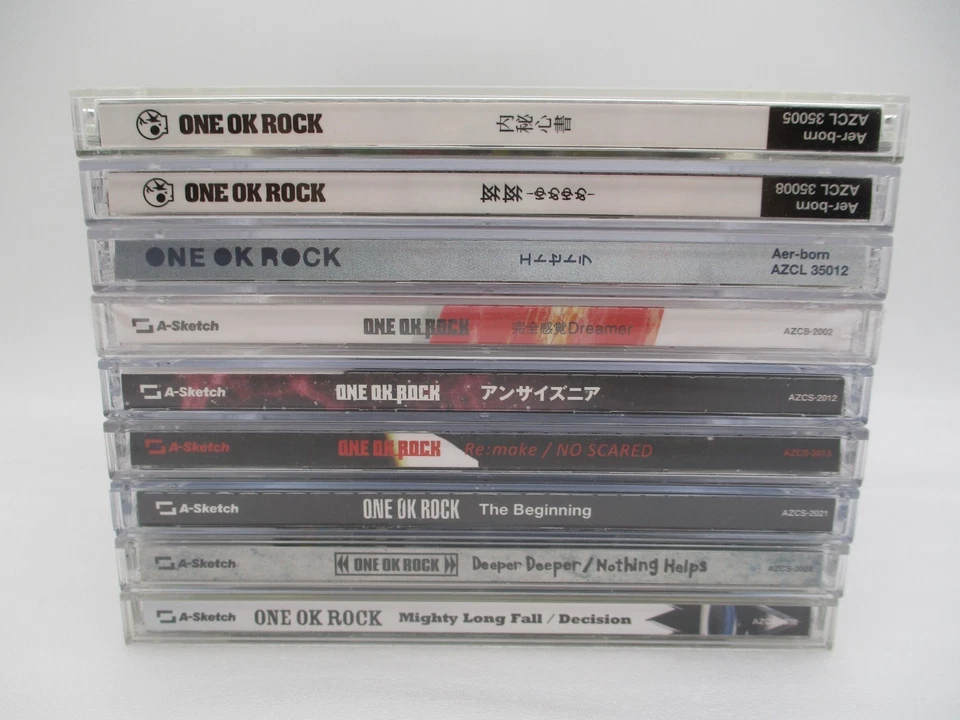 ONE OK ROCK 9 CDs Et Cetera, Yumeyume, Naihishinsho, Deeper Deeper, Re:make ... - Bild 4 von 4