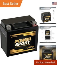 Expert Power 5Ah 12V Sealed Battery - Efficient Cold Cranking for Motorcycles