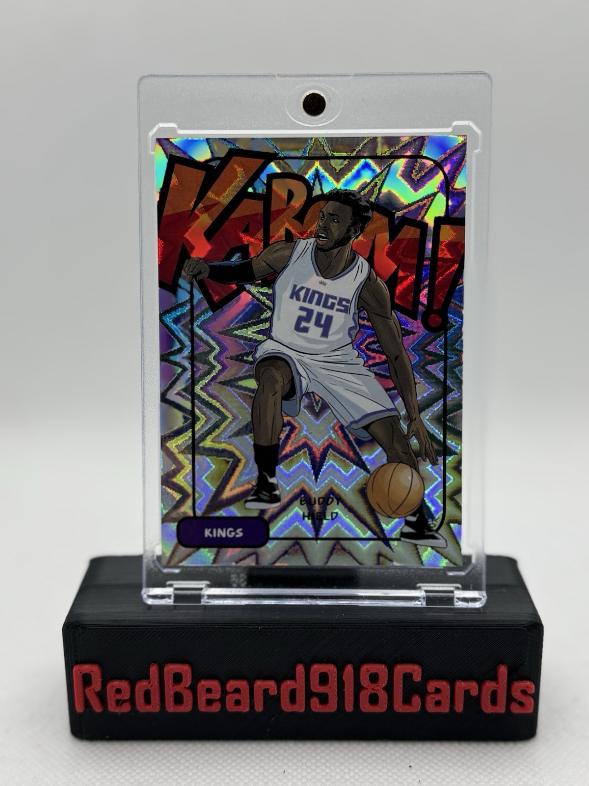 Buddy Hield Rookie 2016-17 Panini Excalibur - KABOOM RC #21 SSP Sacramento Kings