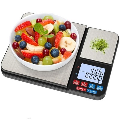Doppelplattform Küchenwaage hoch mit LCD-Display 1 Stück M8G81414