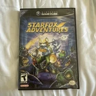 Starfox Adventures (Nintendo GameCube, 2002) Authentic US -With Manual Nice Disc