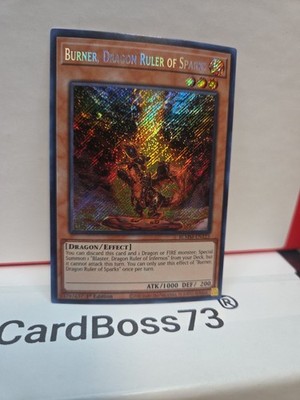 Burner, Dragon Ruler of Sparks BLMM-EN123 Battles of Legend: Monster Mayhem 1st