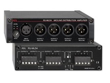 RDL RU-MLD4 Mic/Line Distribution Amplifier, ...