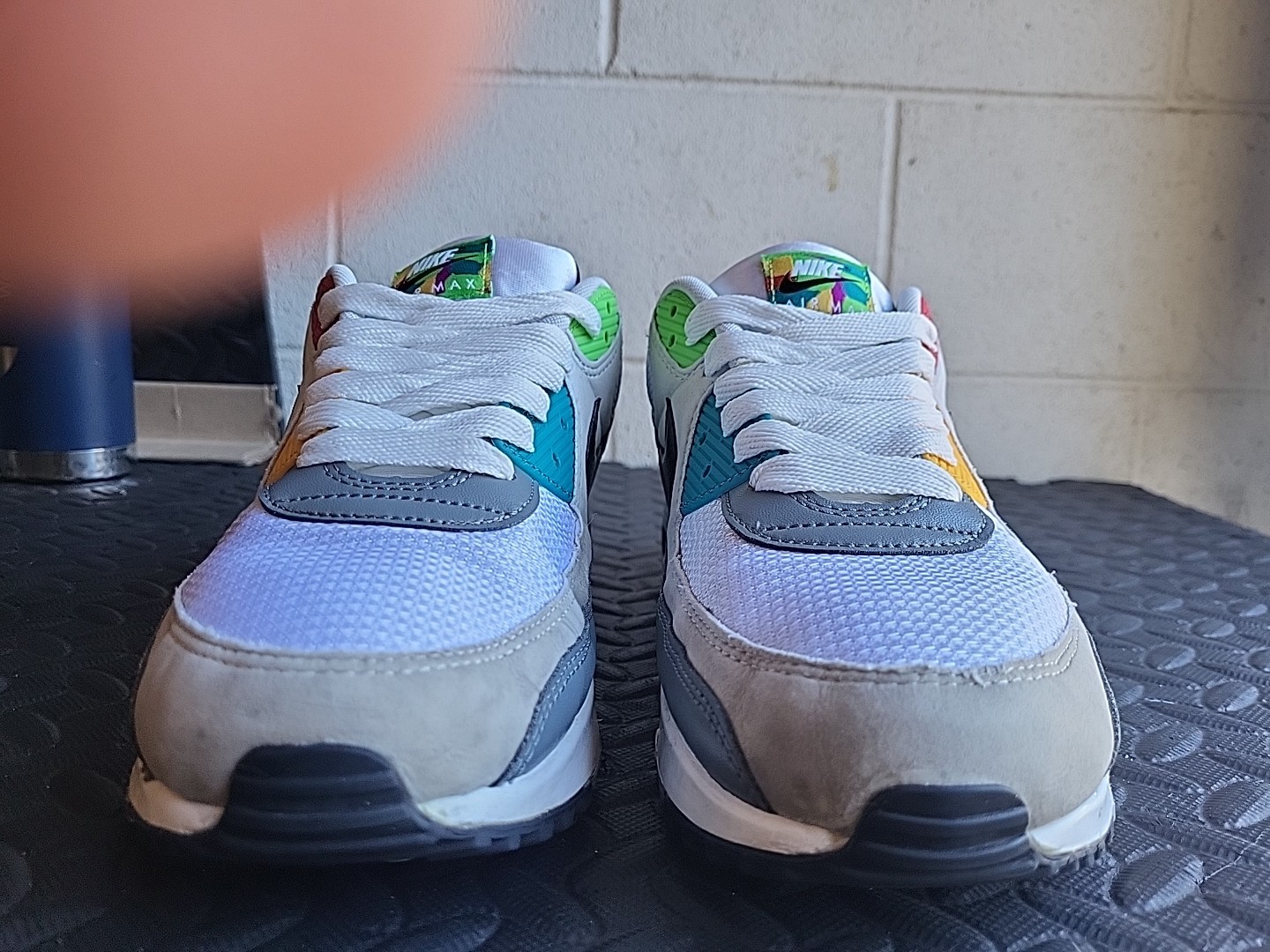 Nike Air Max 90 Peace, Love, Basketball Sneakers Size13 Preowned VG thumbnail 2