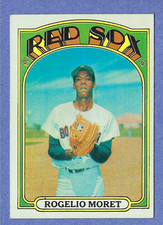 1972 Topps Baseball #113 Rogelio Moret Boston Red Sox  EX/EX++