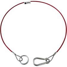 Produktbild - 1000 mm Abreißseil mit hochwertigem Karabiner und Ringsystem
