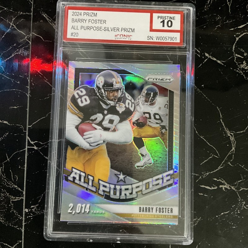 2024 Panini Prizm - All Purpose Barry Foster #20 Silver Prizm