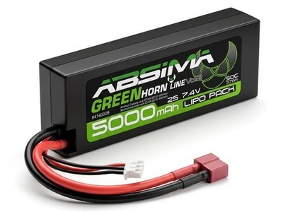 Absima Greenhorn Vol.2 LiPo Akku 2S 7,4V 50C 5000mAh HC ( T-Plug) 4140009