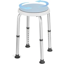 Duschhocker höhenverstellbar 34-52cm 360° d...