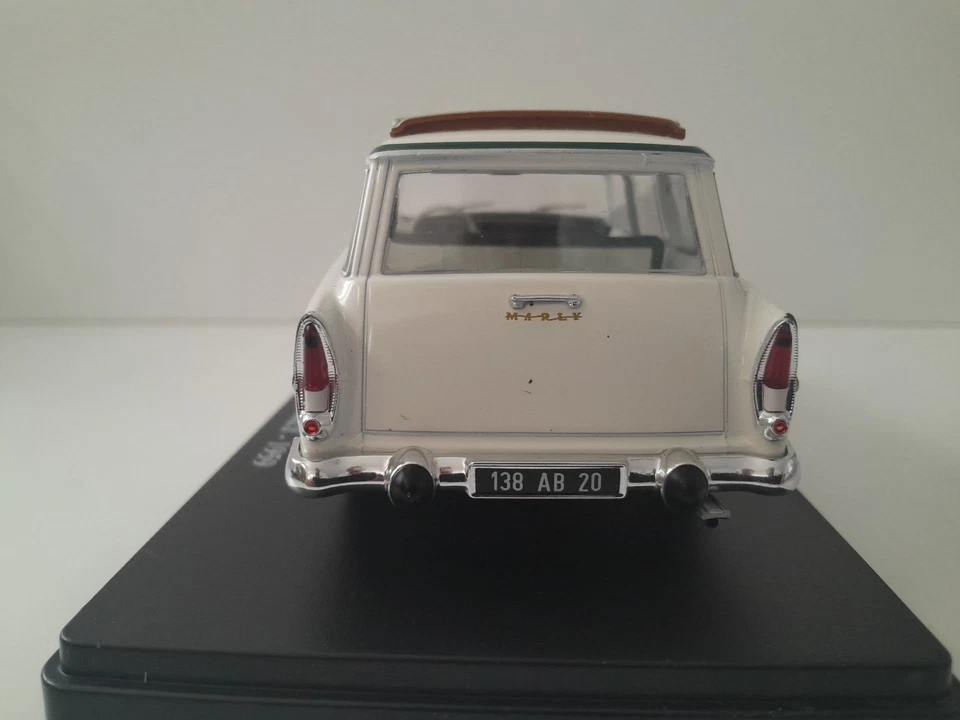 R21 1/24 Auto Vintage Simca Vedette Marly 1959 Hachette Atlas DeAgostini Altaya  - Immagine 4 di 4