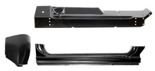 Rh 1960-1966 Chevy Gmc Pickup Rocker Panel Outer Floor and Cab Corner Set