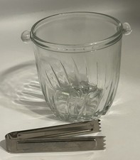 Mini cubo de hielo Bormioli Rocco Moncayo con pinzas 5 pulgadas