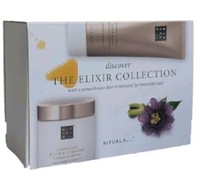 Rituals the Elixir Collection Hair Mask Scrub And Hair Mask New With Box 