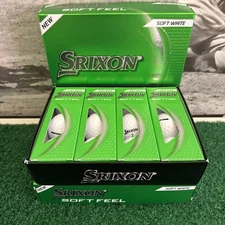 Srixon Soft Feel Golf Balls 2 Dozen (24 Balls)  White New In Box