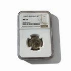 1938 D Buffalo Nickel NGC MS 66, FREE SHIPPING, 5/8