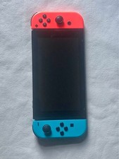 Nintendo Switch Switch V2 Console - Neon Blue/Neon Red for sale