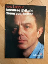 Labour Election Manifesto 1997  In good condition