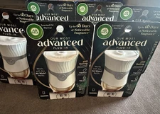 Lot of 6 Air Wick Advanced Plug-In Scented Oil Warmers - Warmers Only