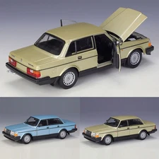 1:24 Volvo 240 GL Model Car Diecast Sedan Toy Cars Metal Vehicles Collectible
