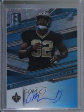 2018 Panini Spectra Rookie Neon Blue Prizm 48/149 Marcus Davenport #177 Auto p3w