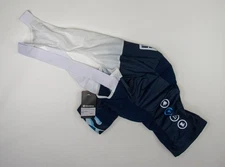 NWT WEDU Giordana Cycling Bib Shorts Navy Blue | Men's Size 2XL