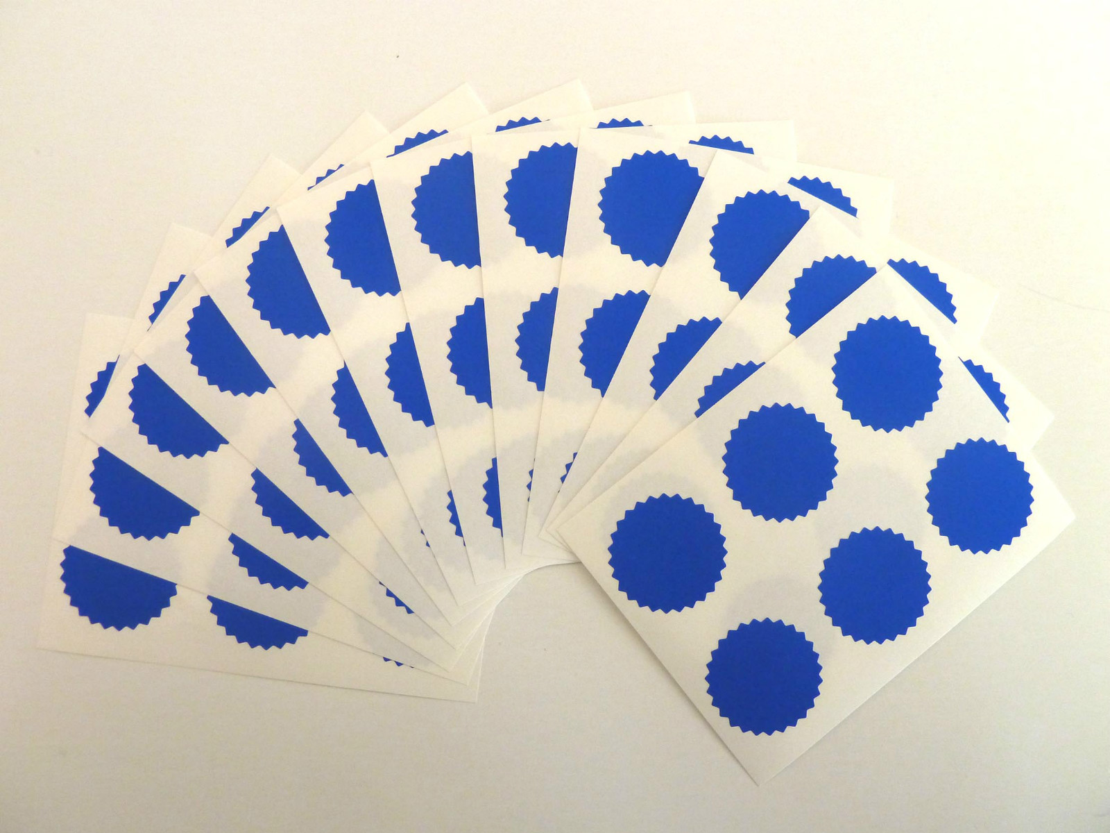 28mm Serrated Edge,Matt,Certificate Wafer Company Seal Labels, Stickers - View #8