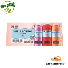 San Pellegrino Essenza Rainbow Sparkling Fruit Drink Variety Pack, 24 pk./330mL