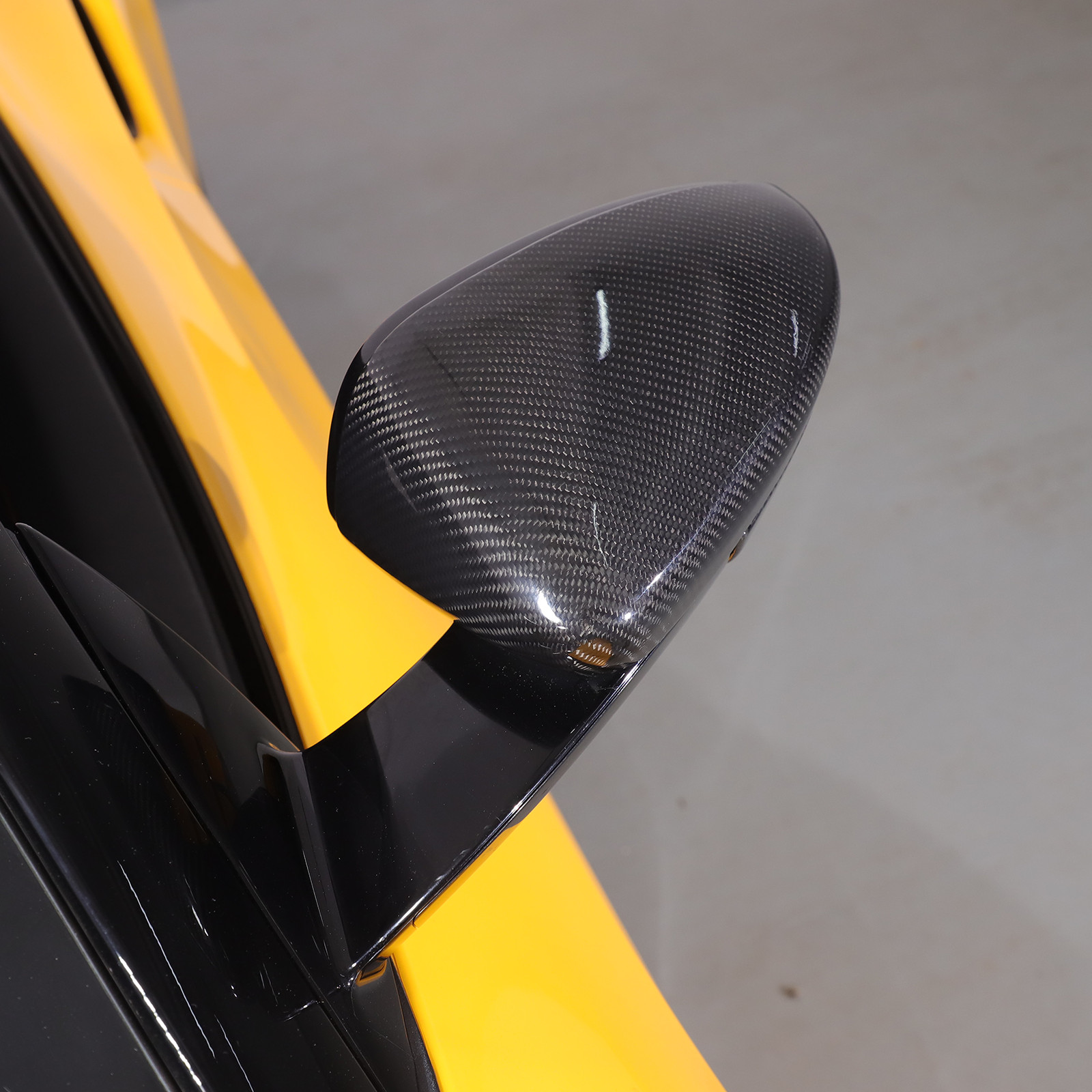 Real Carbon fiber Side Rear Mirror Cover Caps For Lotus EMIRA 2021-25