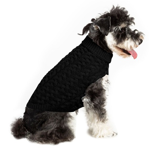 Pet Puppy Dog Cat Warm Sweater Vest Knitted Clothes Winter Coat Apparel Clothes - Picture 8 of 16