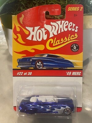 Hot Wheels Classics Series 2 #22/30 '49 Merc Spectraflame Blue