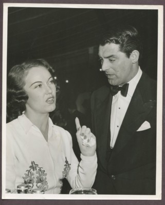 CARY GRANT & FAY WRAY Date Candid Hollywood Party JULES BUCK 1939 Photo J1354