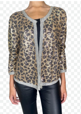 Calypso St Barth Sequined Evening Jacket Size M