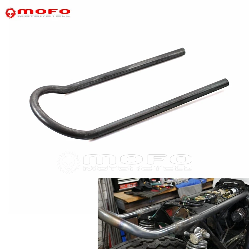 Aro de asiento trasero de motocicleta de 25,4 mm 1"" para bicicleta Café Racer Honda Yamaha Suzuki cc Foto 2 de 4