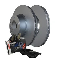 Front Brake Kit 312mm Rotors Bosch Semi-Met Pads For BMW F22 F23 F30 F31 F32 F36